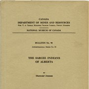Cover image of The Sarcee Indians of Alberta